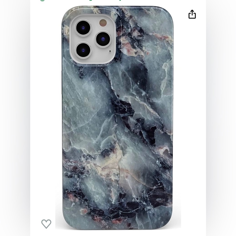 Blue marble iPhone case